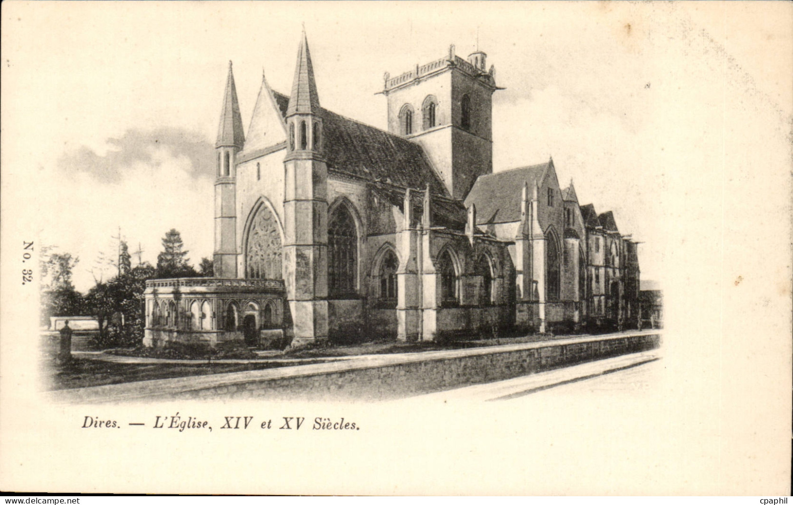 Dives CPA L'eglise (14 et 15eme)
