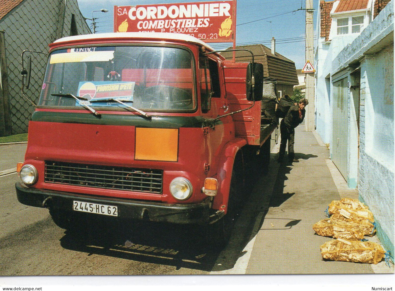 Divion animée Livraison de Charbon Ets Cordonnier camion