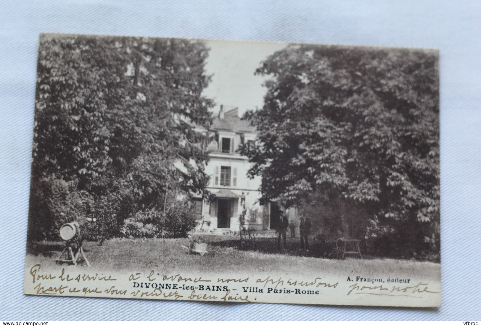Divonne les Bains, villa Paris Rome, Ain 01