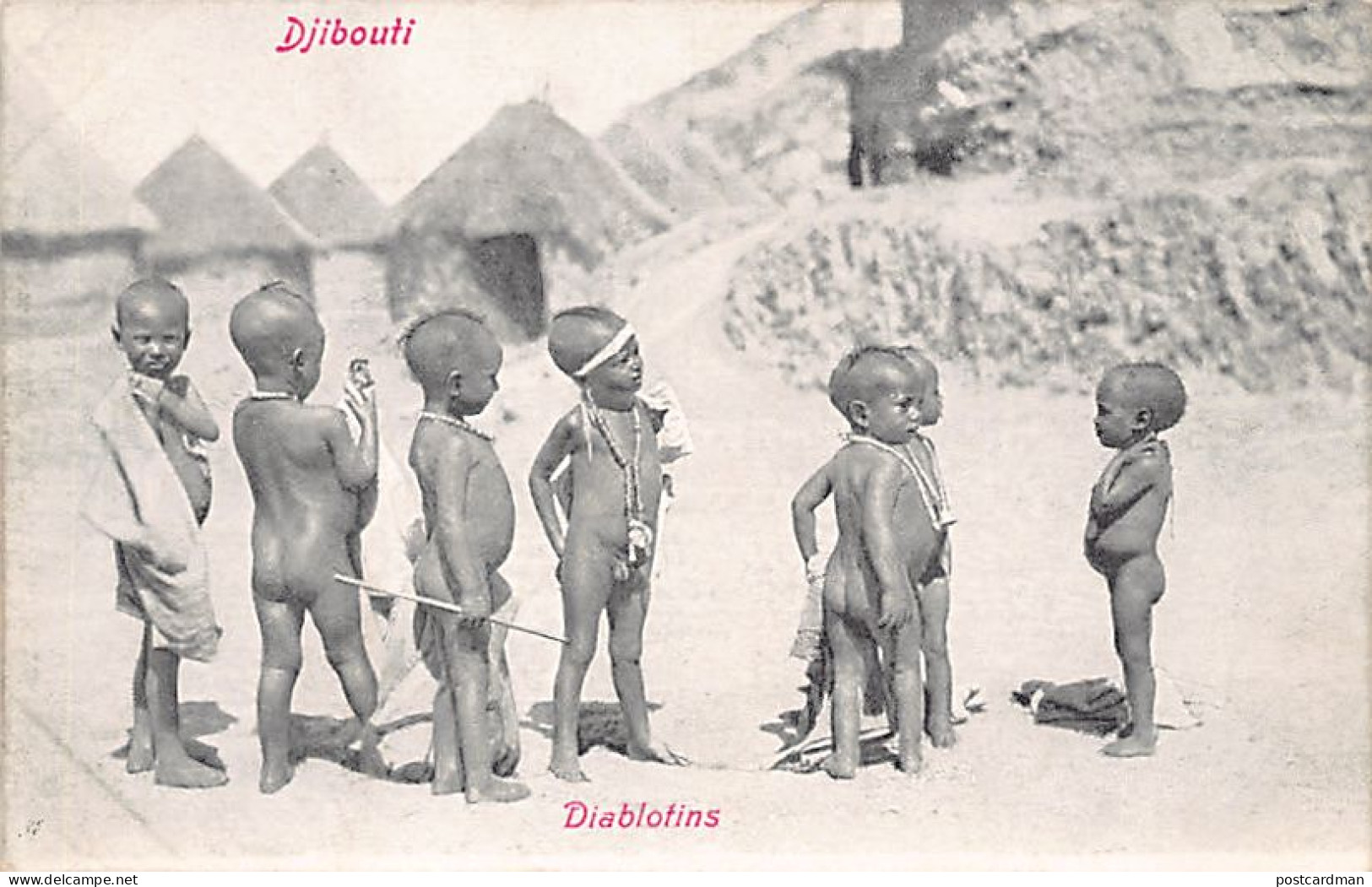 Djibouti - Diablotins - Enfants somalis - Ed. inconnu