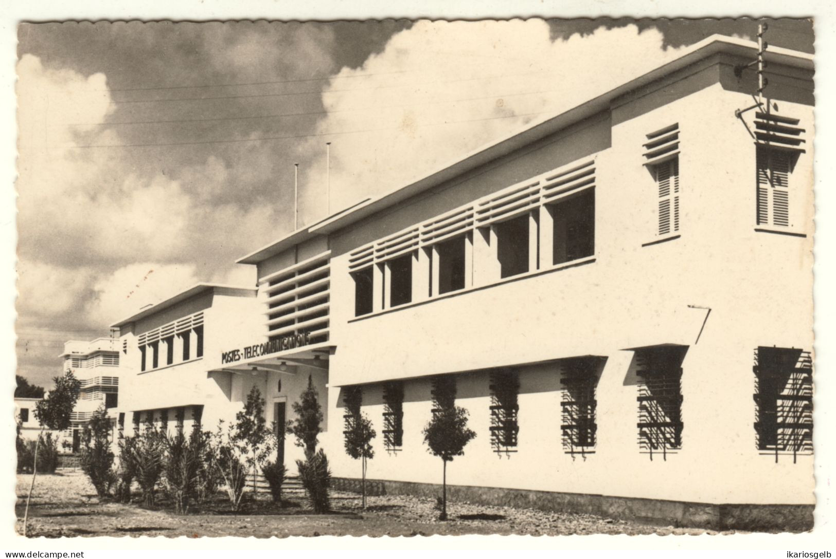 DJIBOUTI Dschibuti ~1951 Carte Postale " La Poste "