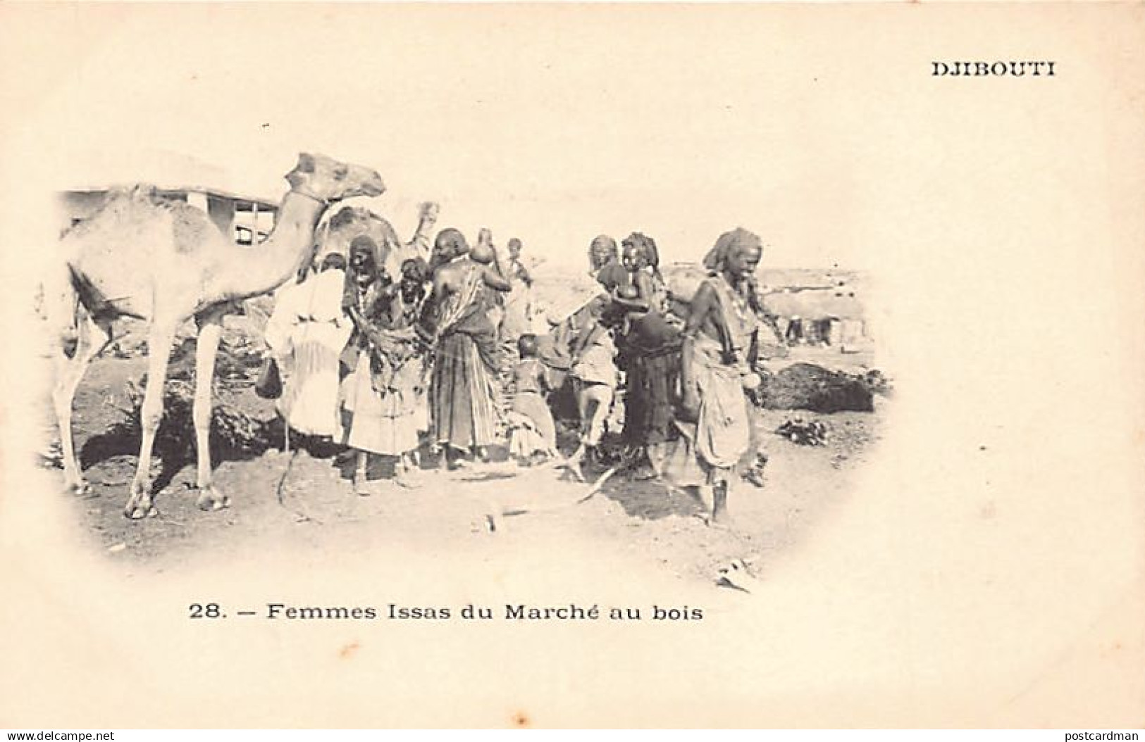 DJIBOUTI - Femmes Issas au marché au bois - Ed. inconnu 28