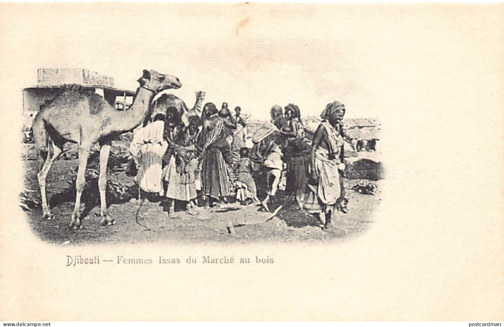 Djibouti - Femmes Issas au marché au bois - Ed. inconnu 51728
