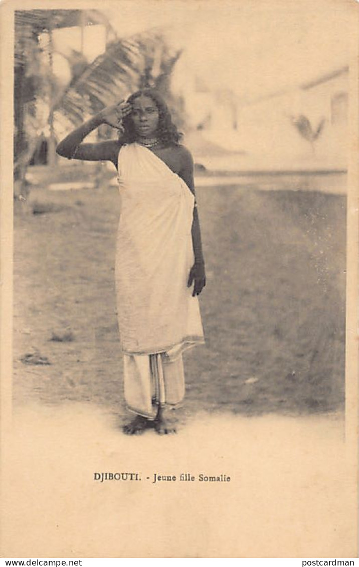 Djibouti - Jeune fille somalie - Ed. inconnu