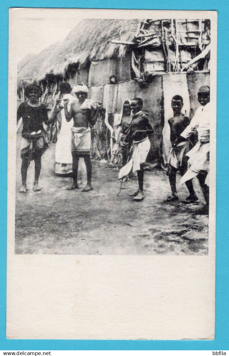 DJIBOUTI picture post card natives à Djibouti