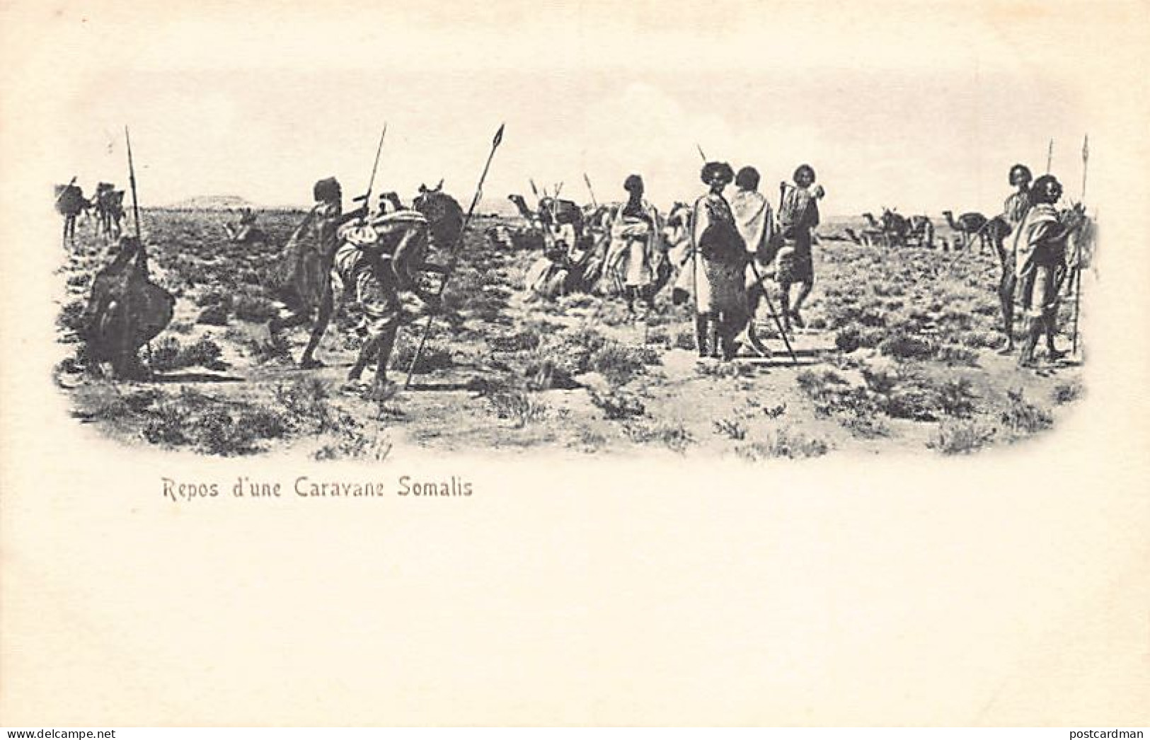 Djibouti - Une caravane somalie au repos - Ed. inconnu 51730
