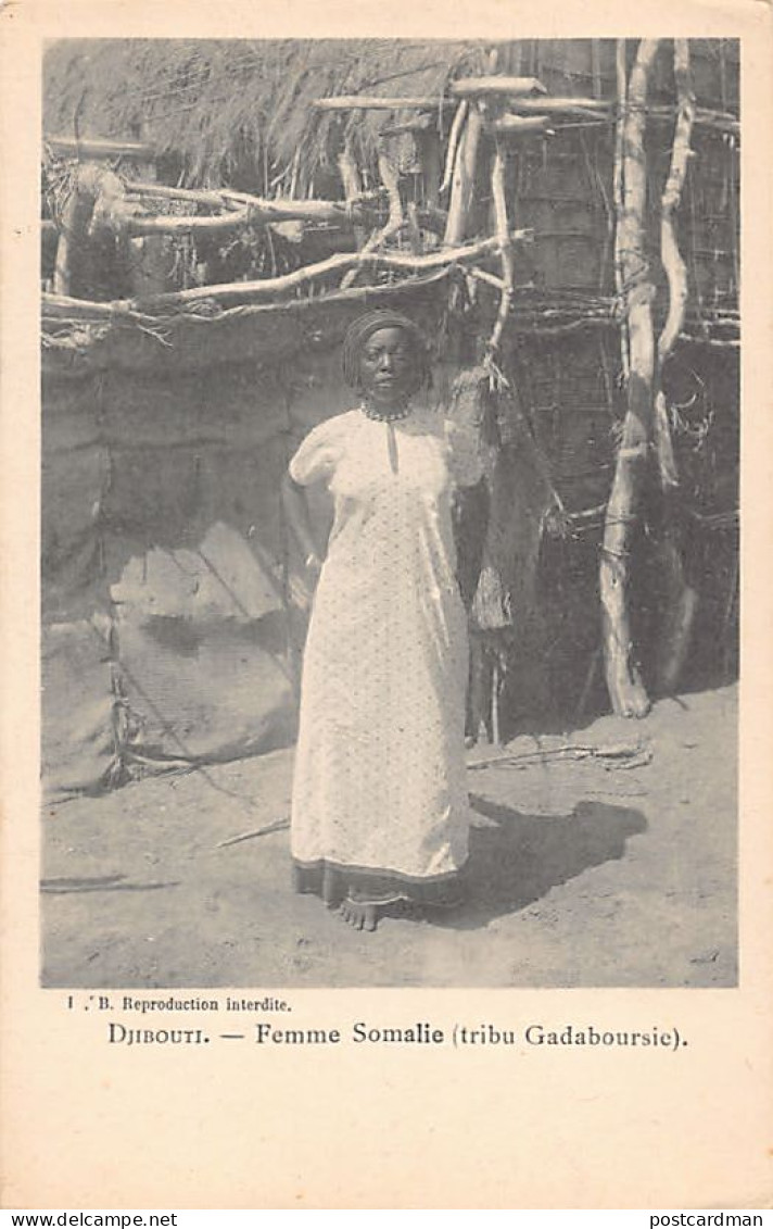 Djibouti - Une femme somalie de la tribu Gadabuursi - Ed. B. B.