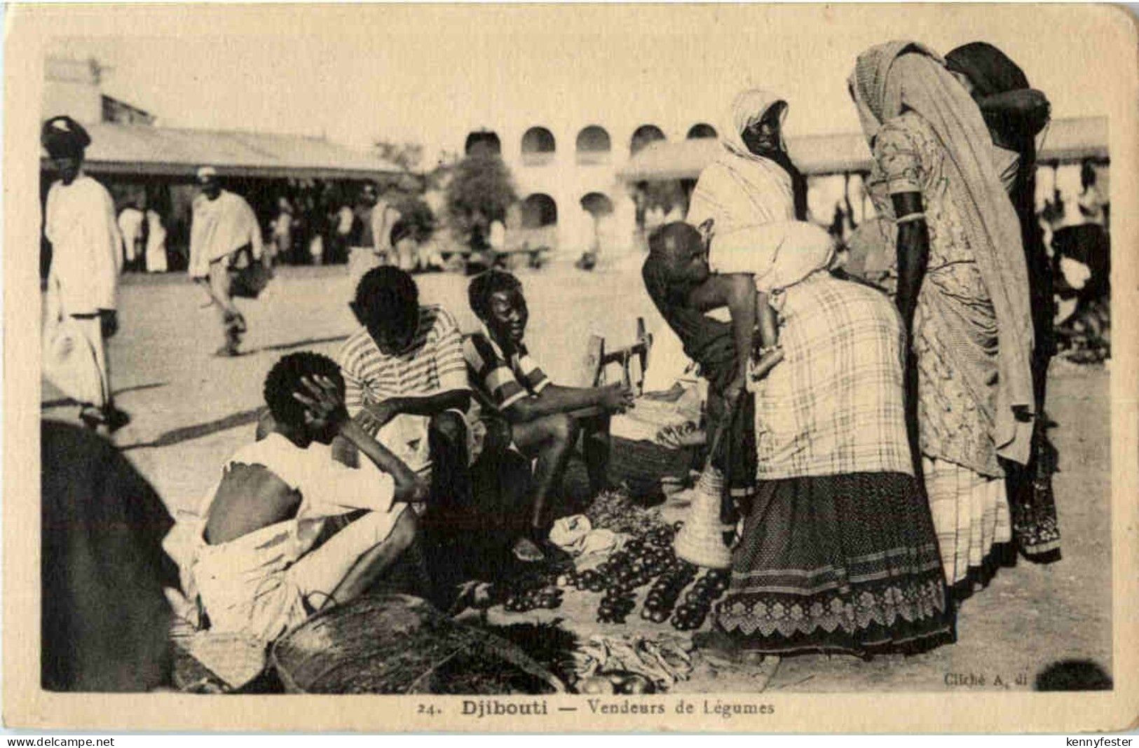 Djibouti - Vendeurs de Legumes