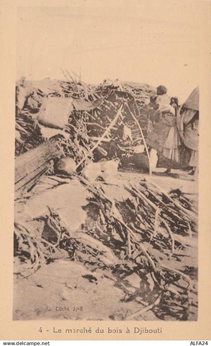 CARTOLINA NON VIAGGIATA PRIMI 900 DJIBOUTI -OCCUPAZIONE FRANCESE (CT583