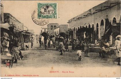 CPA AK Rue de Rome DJIBOUTI (1084440)
