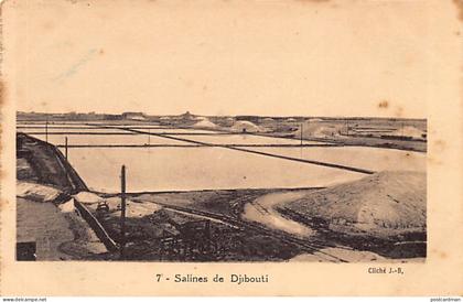 Djibouti - Les salines - Cliché J. B. - Ed. Phototypie de la rue Canteleu à Lille (France) 7