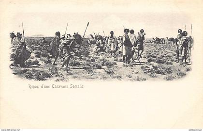Djibouti - Une caravane somalie au repos - Ed. inconnu 51730