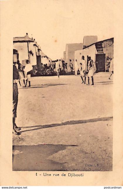 Djibouti - Une rue - Cliché J. B. - Ed. Phototypie de la rue Canteleu à Lille (France) 1