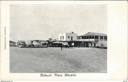 PC DJIBOUTI PLACE MENILEK DJIBOUTI SOMALIA (a23775)
