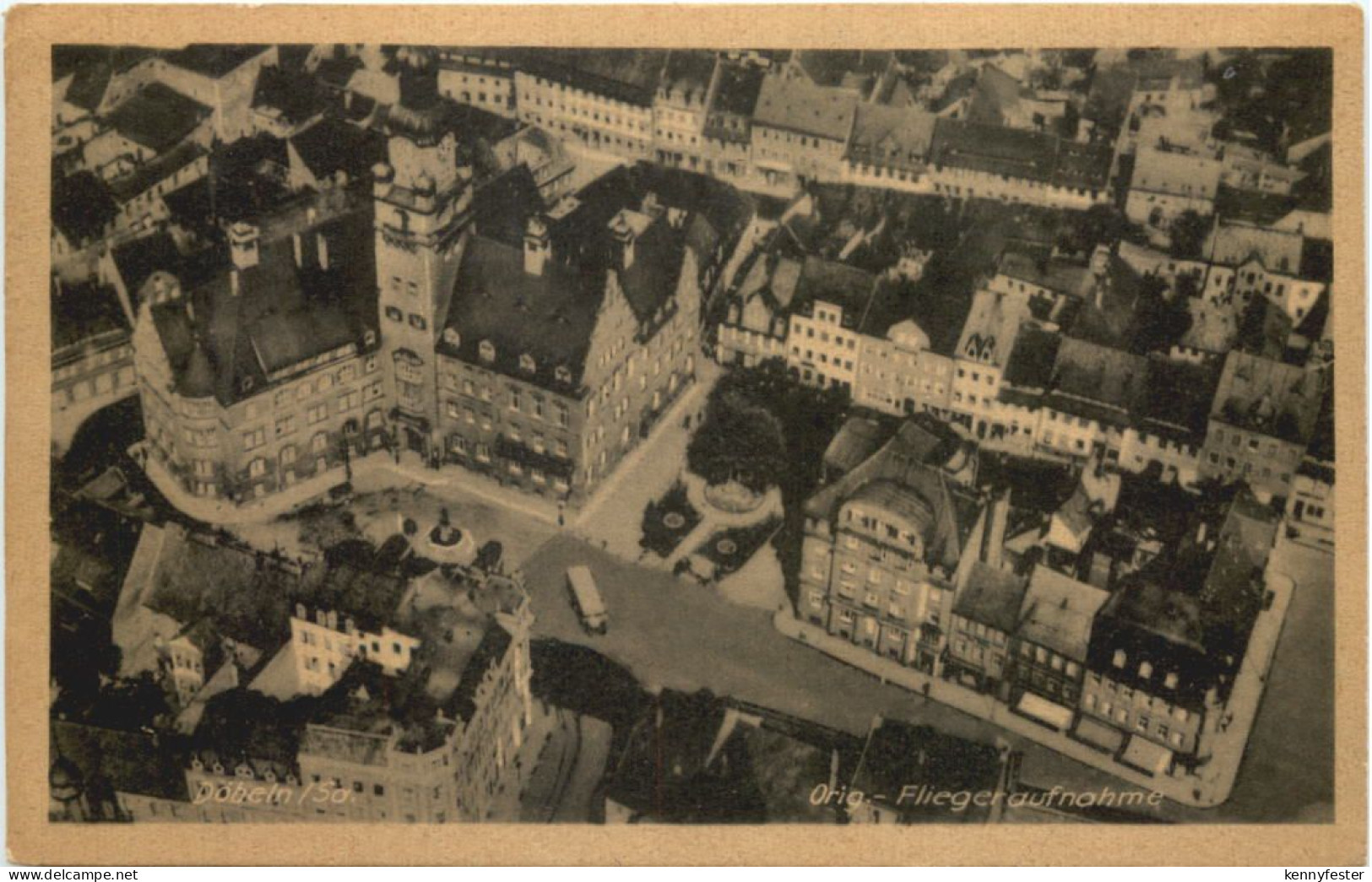 Döbeln - Fliegeraufnahme