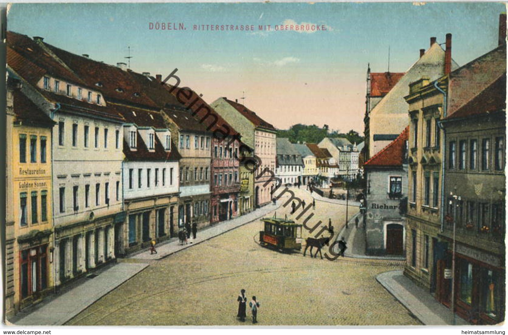 Döbeln - Ritterstraße - Straßenbahn