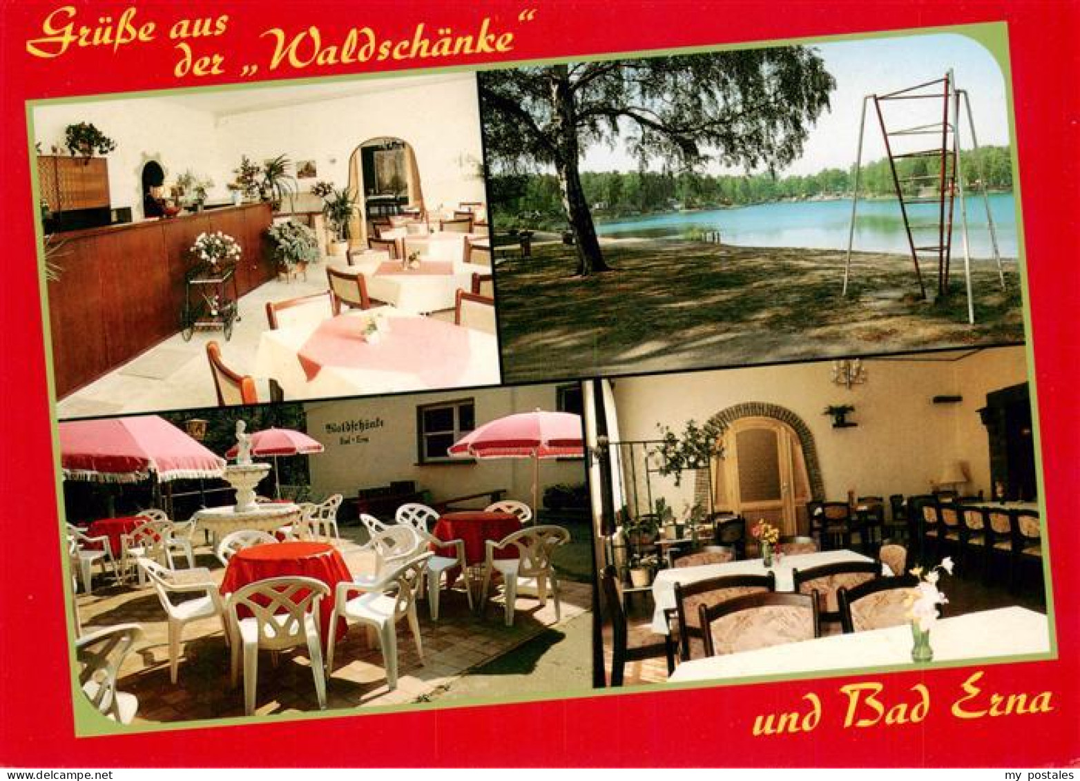 Doberlug-Kirchhain Waldschaenke Bad Erna Gastraeume Terrasse