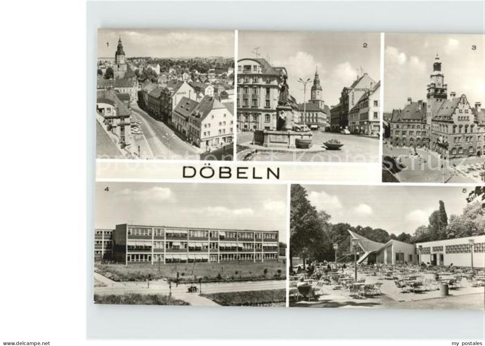 Doebeln Roter Platz Restaurant Buergergarten