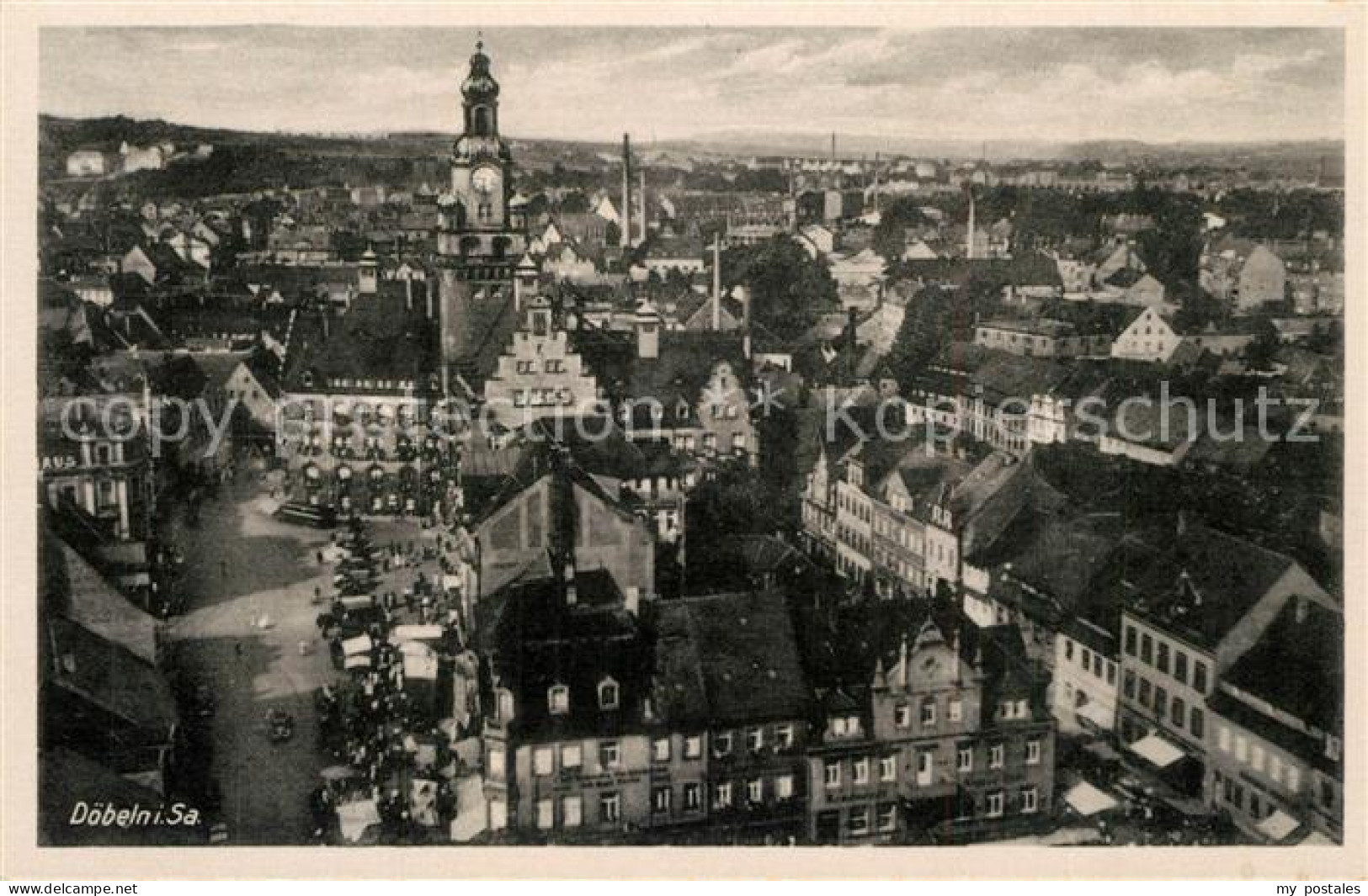 Doebeln Stadtblick