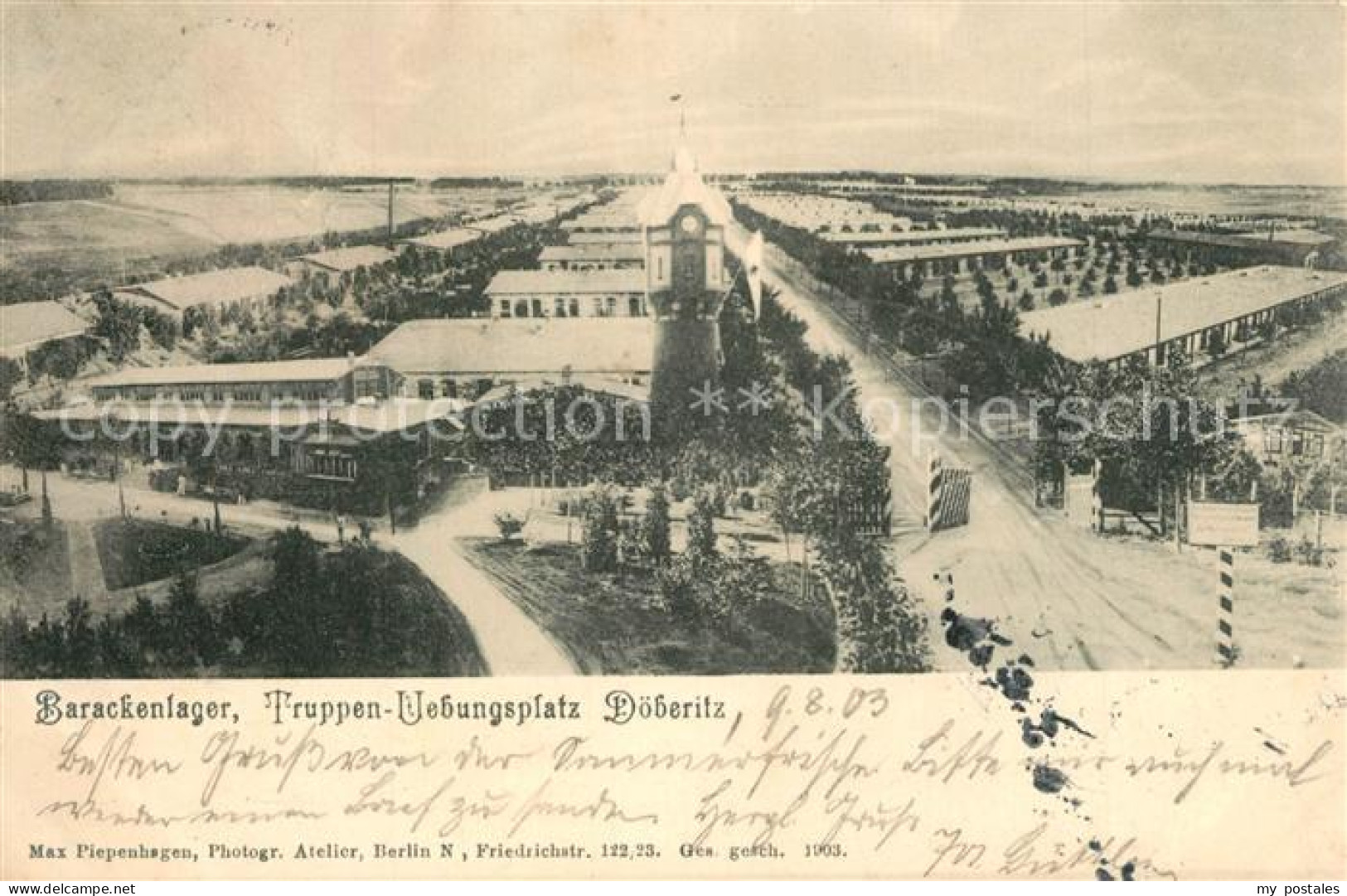 Doeberitz Kaserne Barackenlager Truppenuebungsplatz