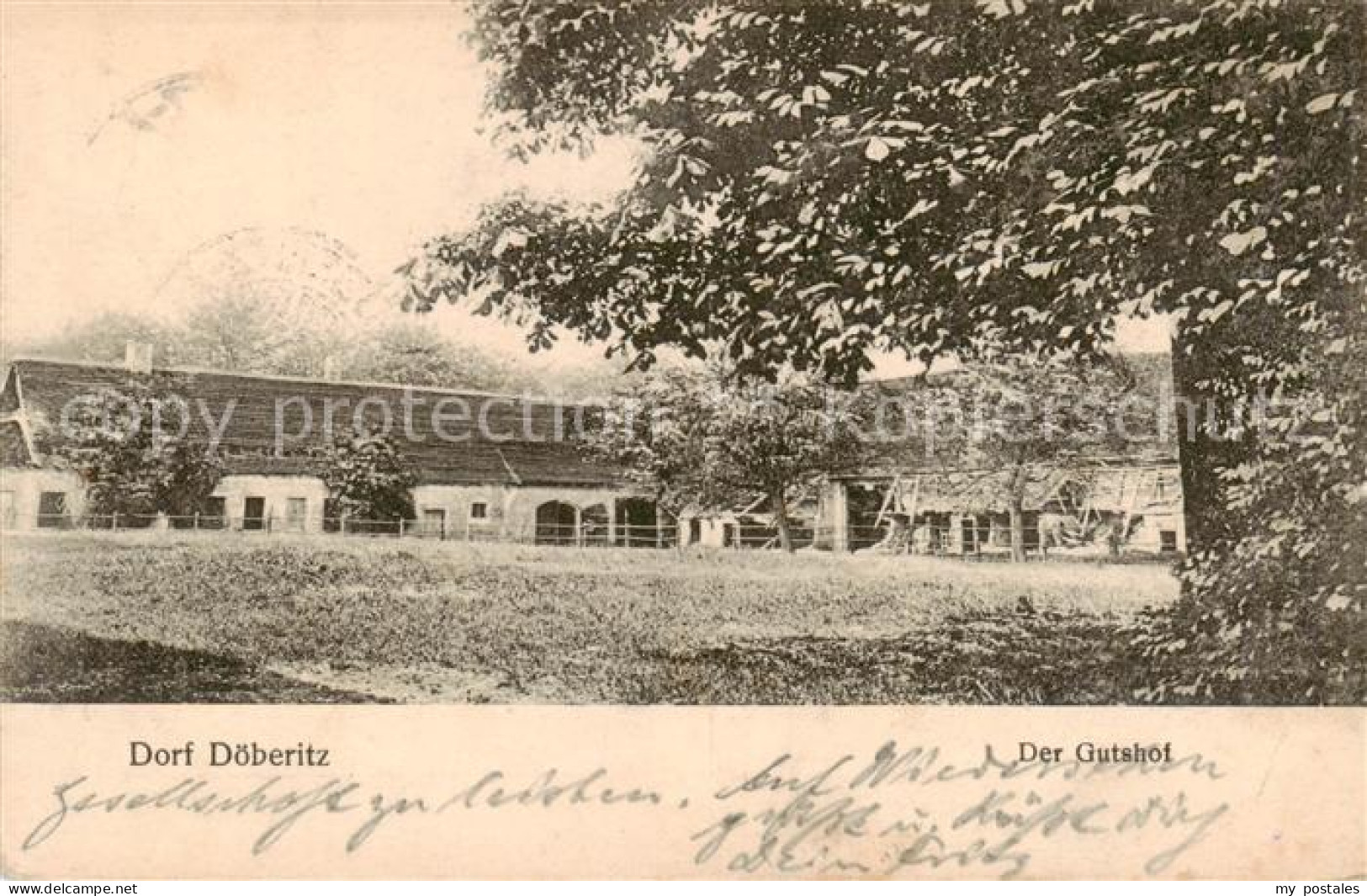 Doeberitz Premnitz Der Gutshof Feldpost