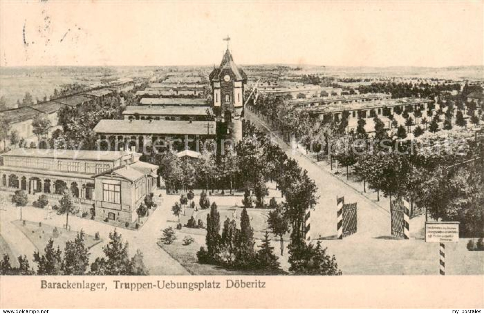 Doeberitz Truppenuebungsplatz Barackenlager