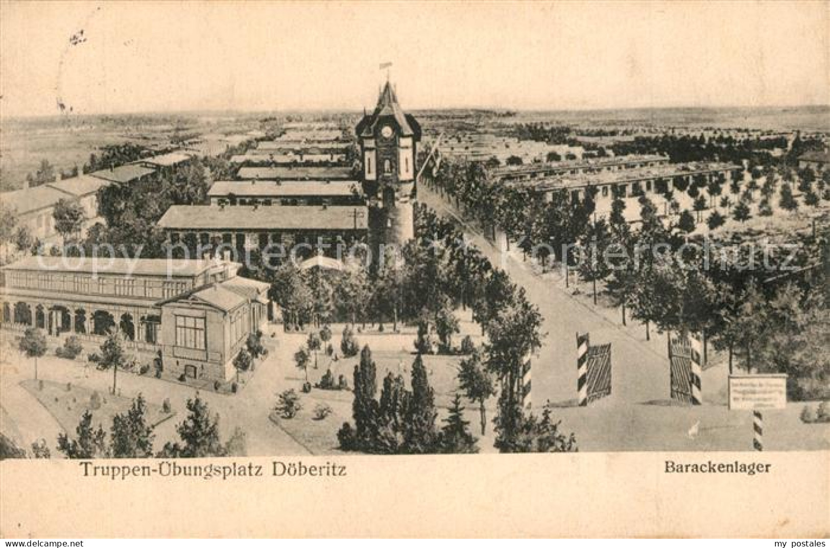 Doeberitz Truppenuebungsplatz Barackenlager