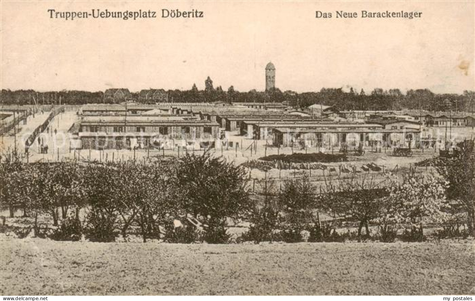 Doeberitz Truppenuebungsplatz Neues Barackenlager