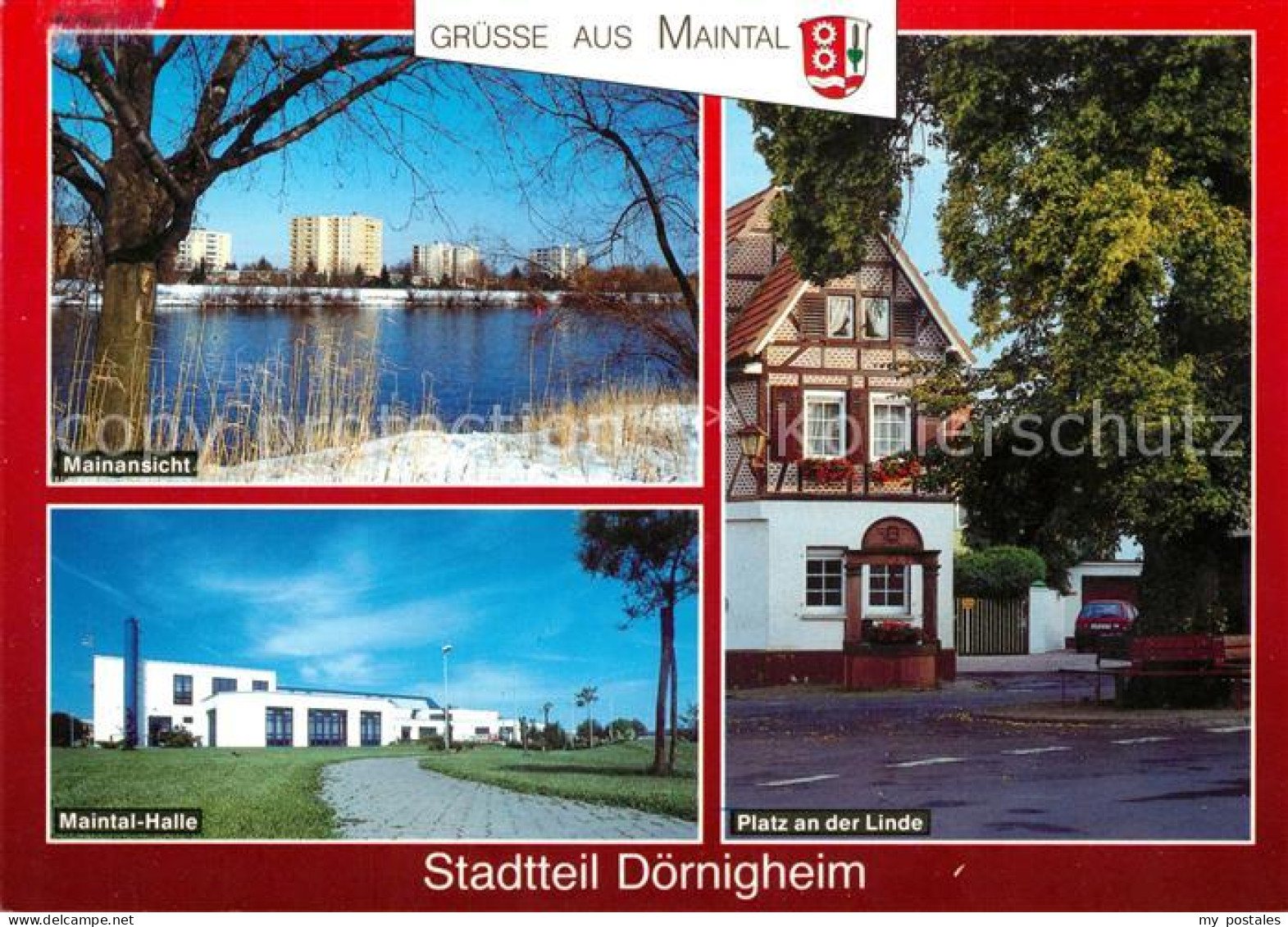 Doernigheim Mainpartie Maintal Halle Platz an der Linde