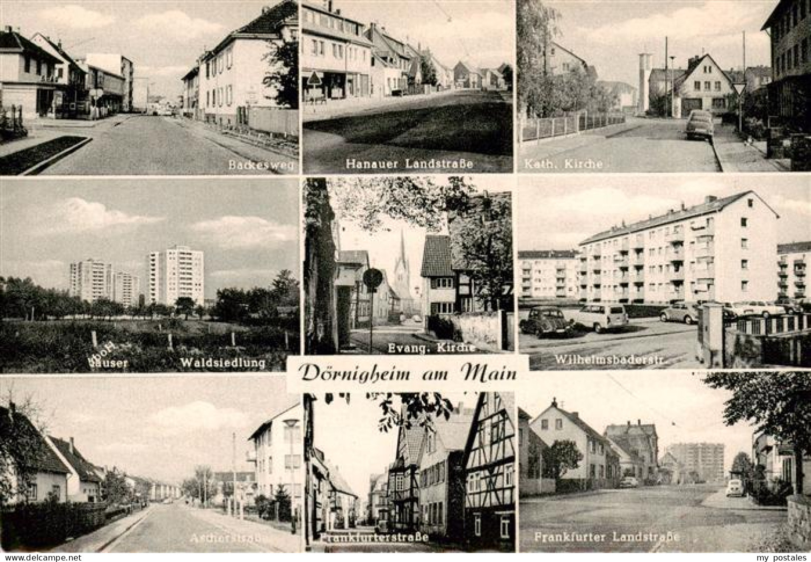 Doernigheim Maintal Backesweg Hanauer Landstrasse Kath Kirche Waldsiedlung Wilhe