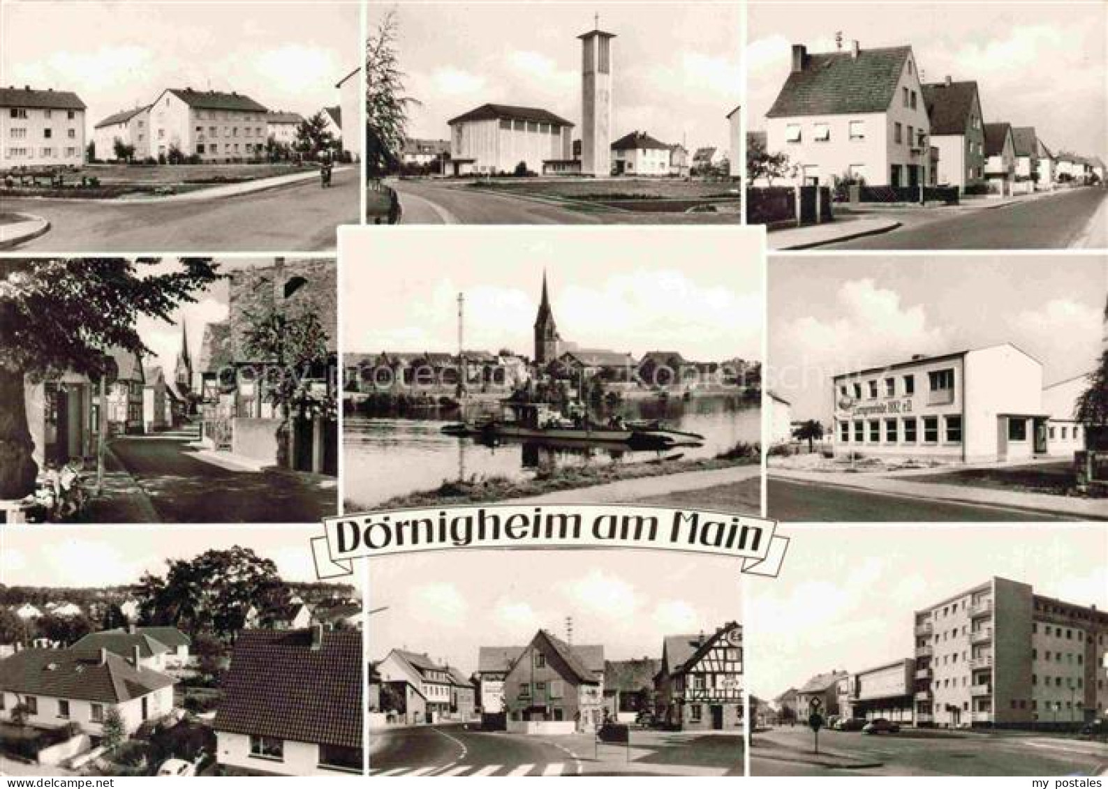 Doernigheim Maintal Hessen Teilansichten Kirche Hauptstrasse Turngemeinde