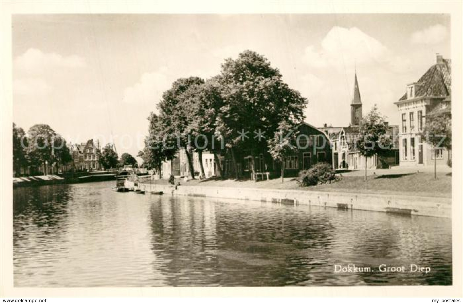 Dokkum Groot Diep Kanal