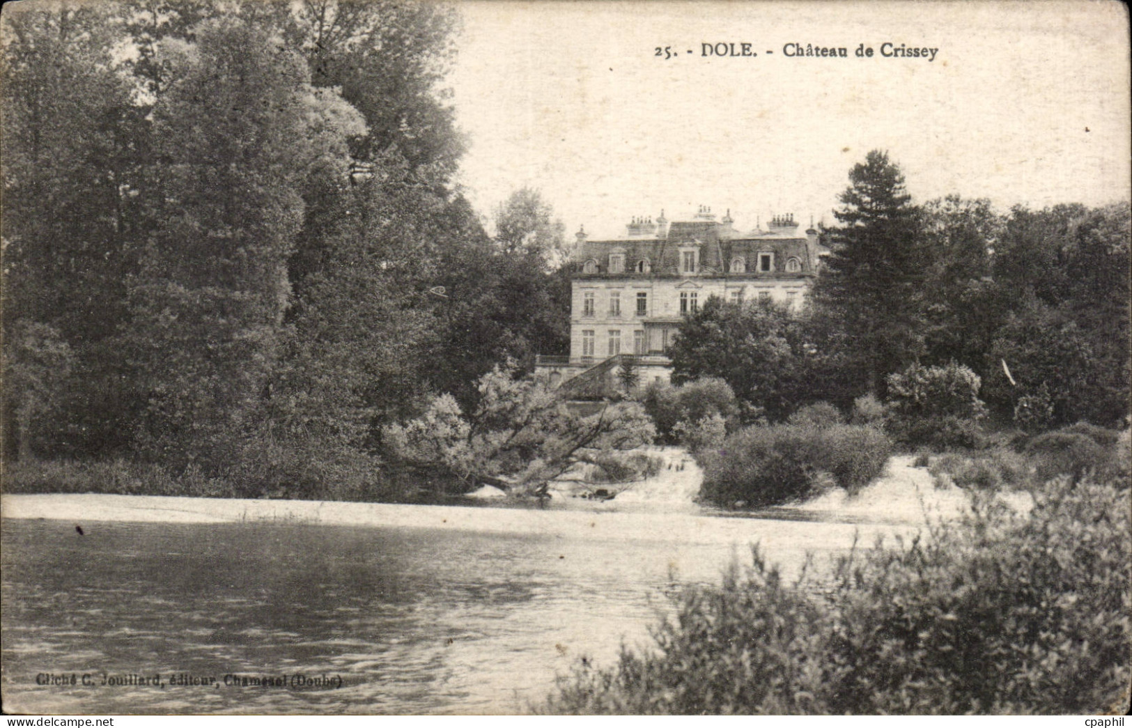 Dole - Chateau de Crissey - CPA