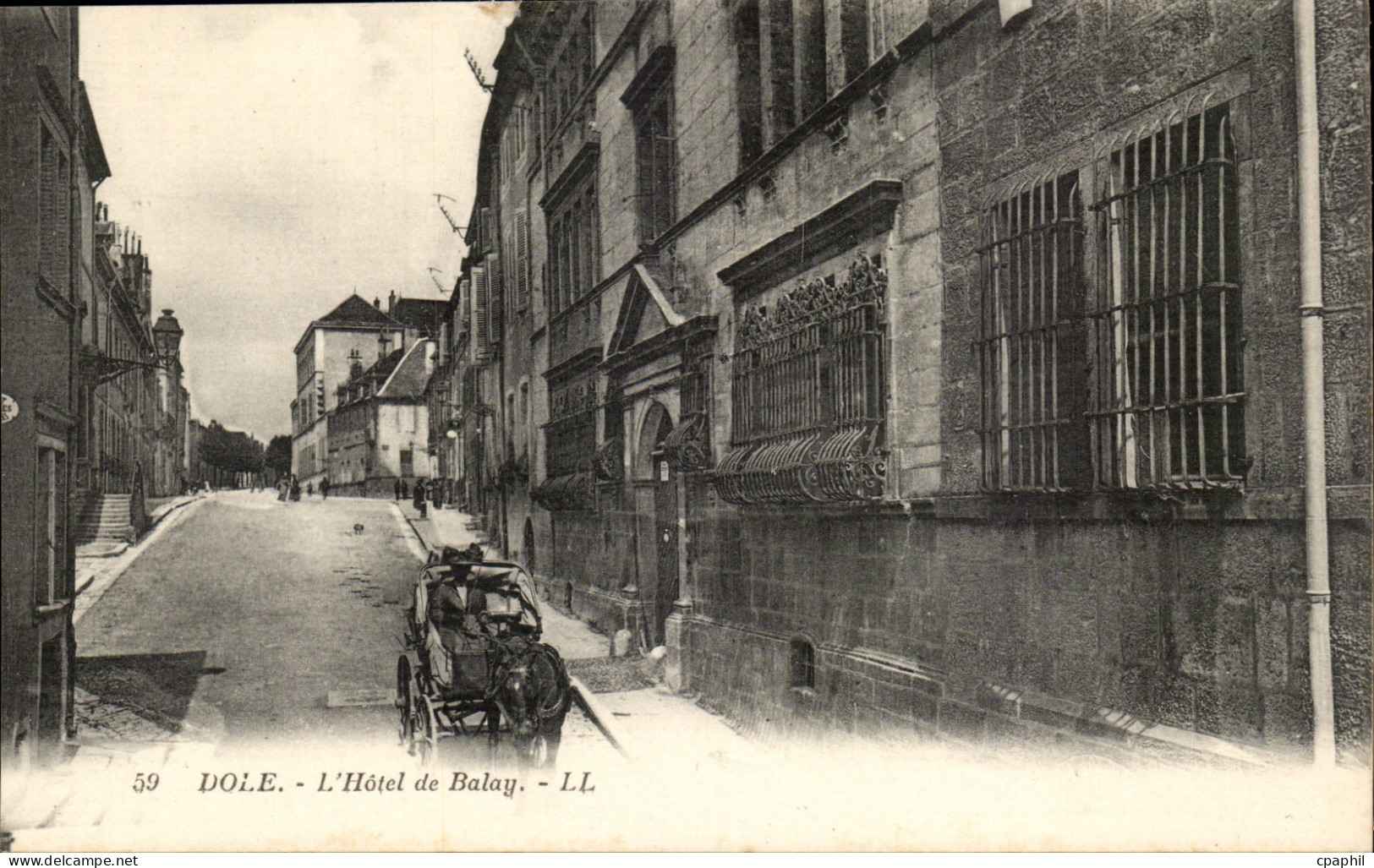 Dole - Hotel de Balay CPA