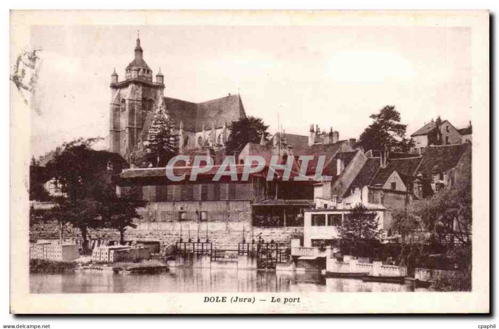 Dole - Le Port - CPA