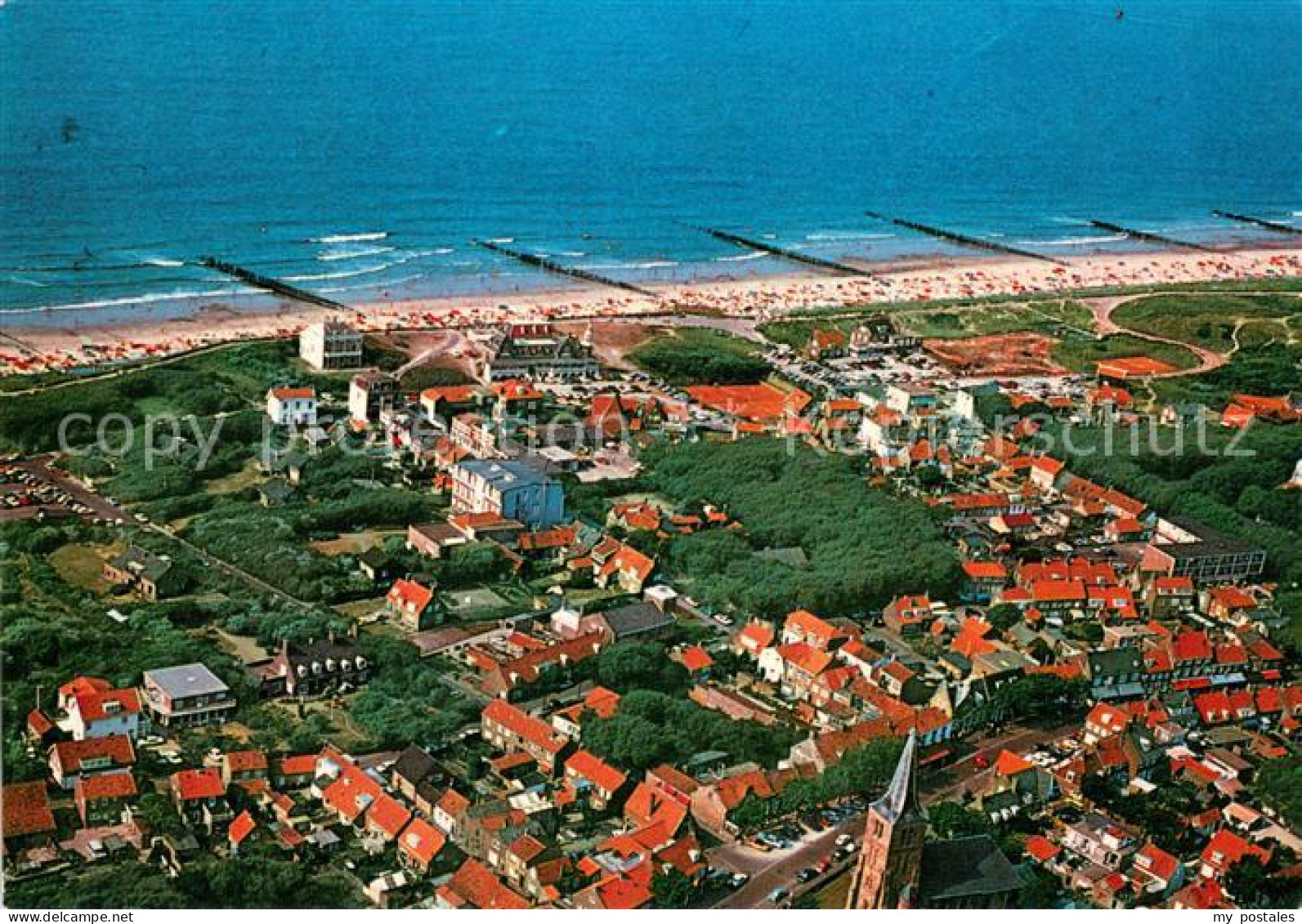Domburg Luchtfoto