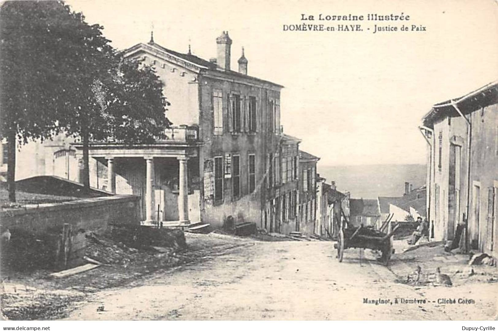 DOMEVRE EN HAYE - Justice de Paix - très bon état