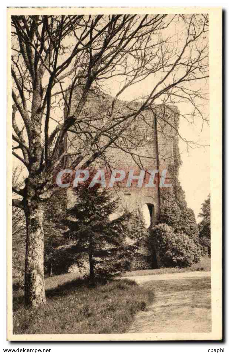 Domfront - Ruines du Donjon - CPA