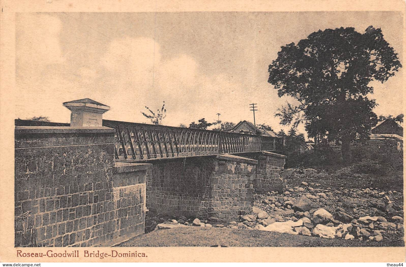 ¤¤   -   DOMINIQUE   -  Roseau-Goodwill  -  Bridge-Dominica    -   ¤¤