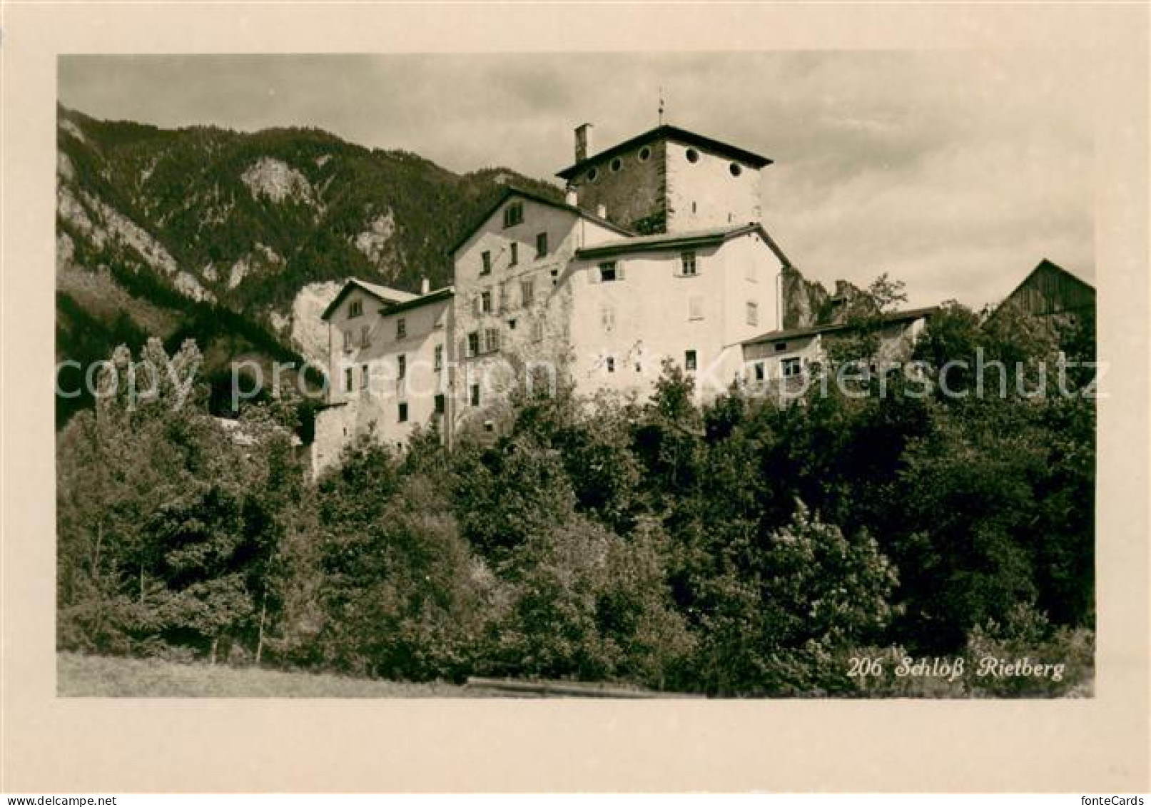 Domleschg GR Schloss Rietberg