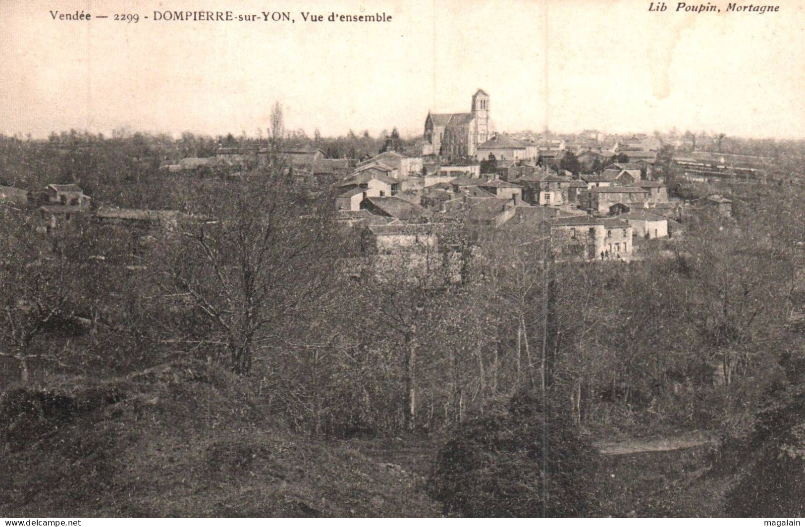 Dompierre sur Yon : vue d'ensemble