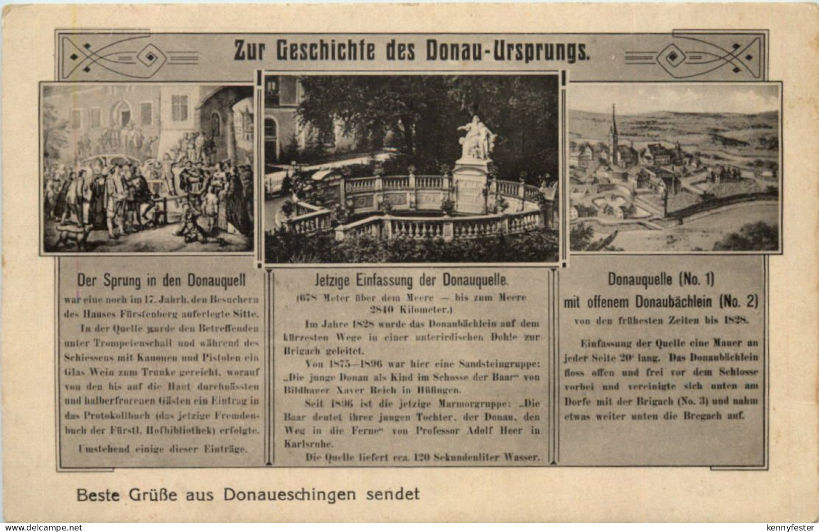 Donaueschingen, Donauquelle