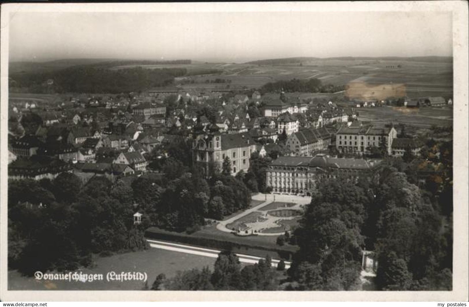 Donaueschingen Fliegeraufnahme