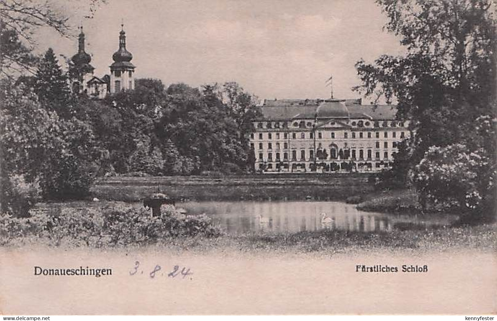 Donaueschingen Schloss Kat. Donaueschingen