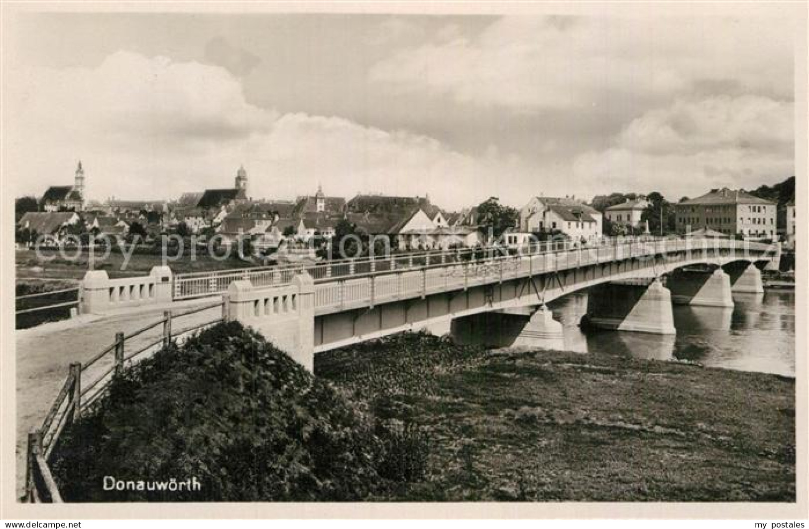 Donauwoerth Bayern Bruecke