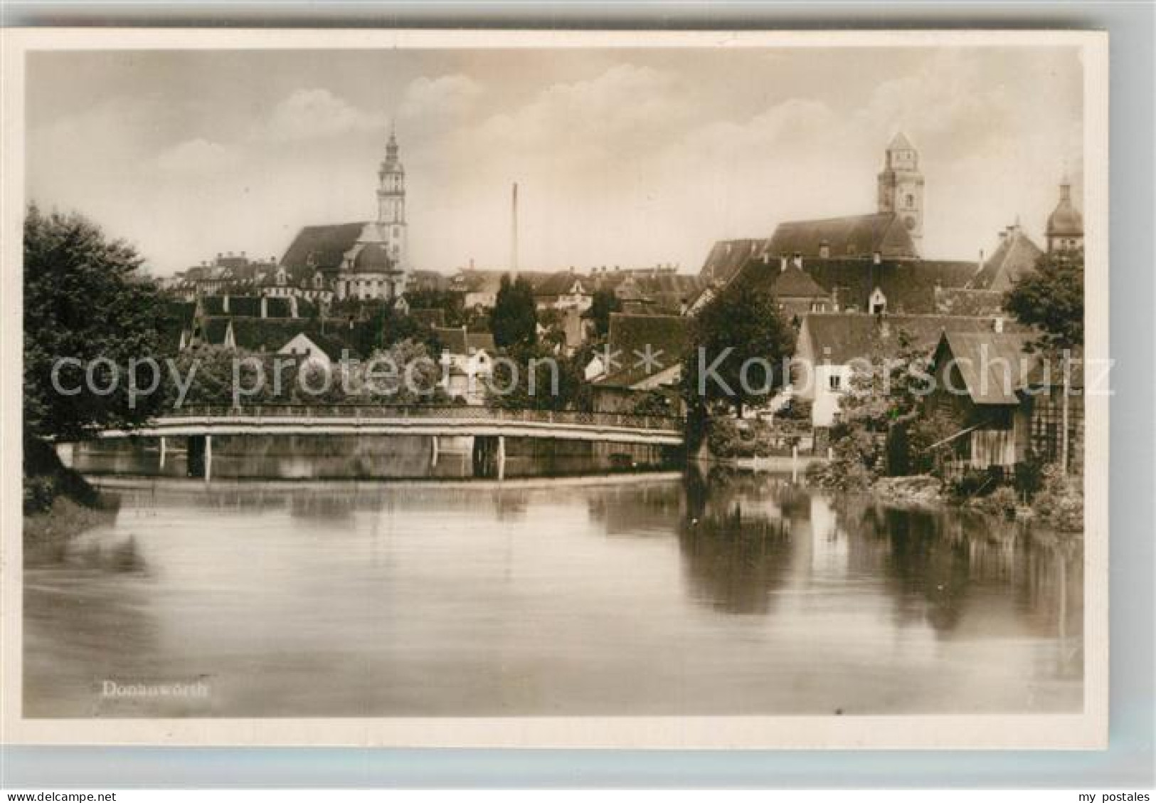 Donauwoerth Bayern Donaubruecke