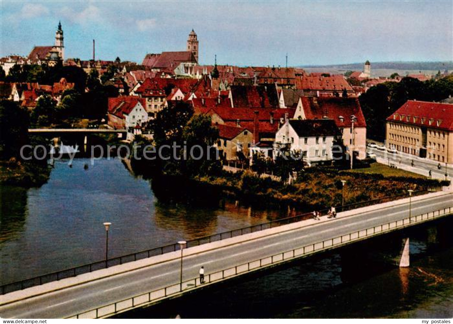 Donauwoerth Bayern Donaubruecke