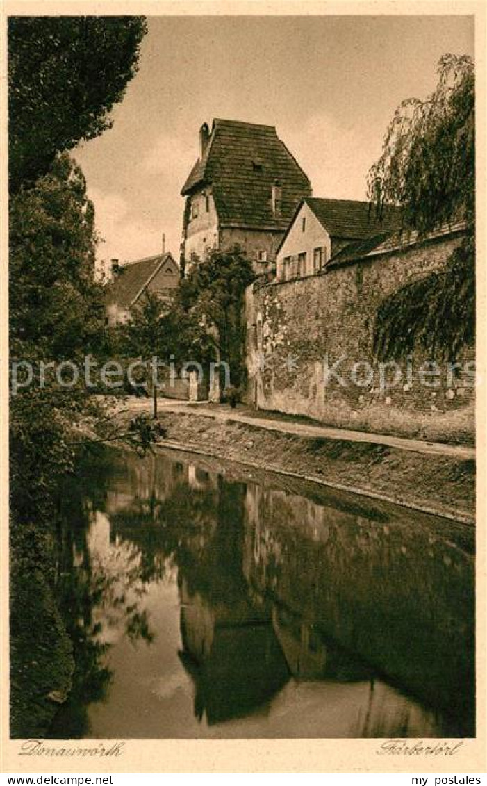 Donauwoerth Bayern Faerbertoerl