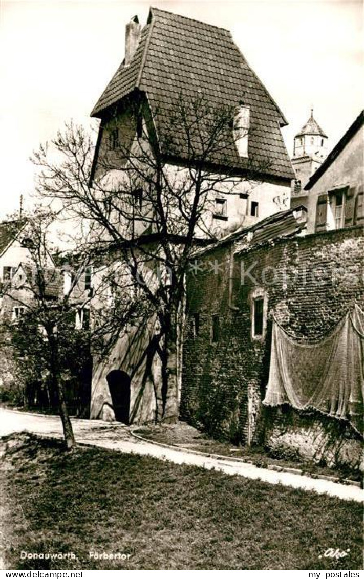 Donauwoerth Bayern Faerbertor