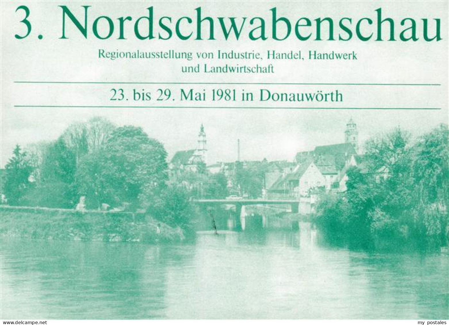 Donauwoerth Bayern Panorama